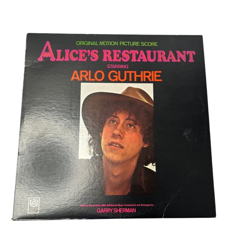 Alices Restaurant Original Motion Picture Score Vinyl LP By Arlo Guthrie United